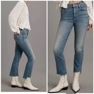 MOTHER Insider Step Fray Monkey in the Middle size 29 FLAWED!